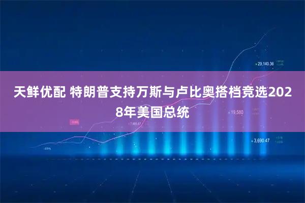 天鲜优配 特朗普支持万斯与卢比奥搭档竞选2028年美国总统